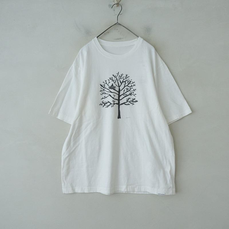 nest Robe Upcycle Lino\"It’Me\" ロゴT カットソー nest Robe Upcycle Lino It'Me ロゴT カットソー