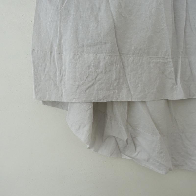 レディース toujoursトゥジュー長袖cottonブラウスnestrobe