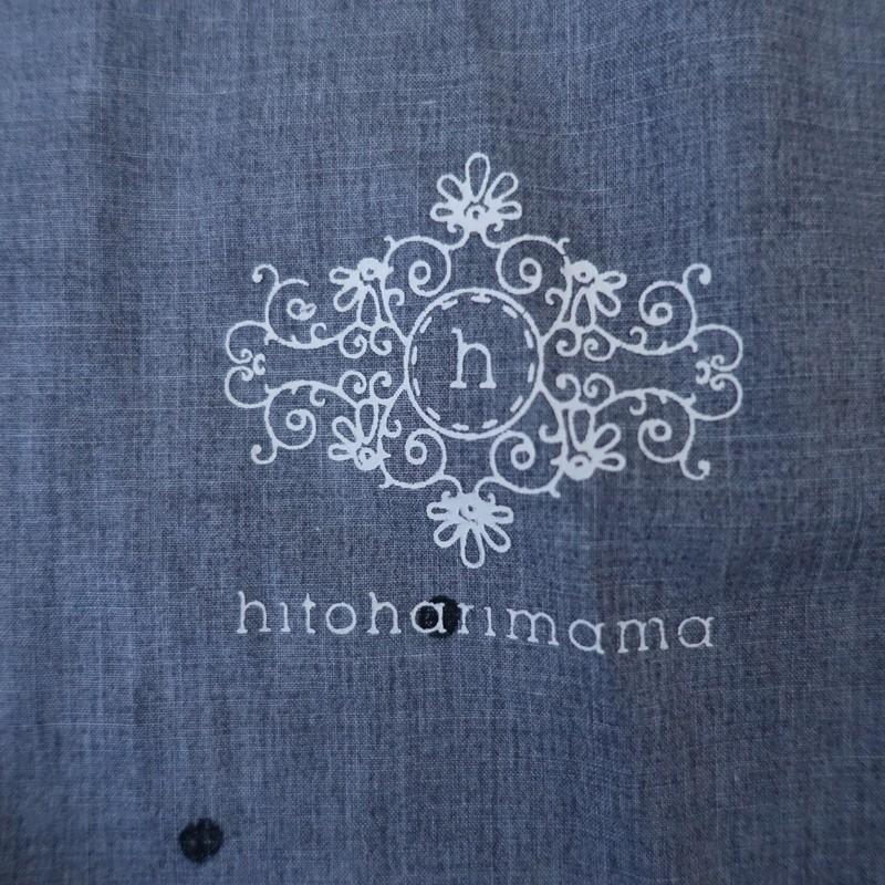 ヒトハリママ hitoharimama *ラッフルカラードットプリントプル 