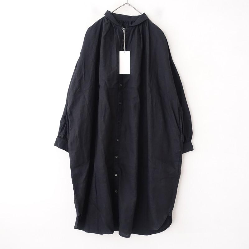 nest robe ネストローブ　リネン100% ブラック　ニット nest Robe（ネストローブ） 【2025SS/美品/定価2.9万】ネストローブ