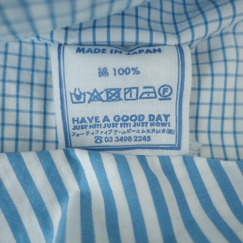 定価2.6万】45アールピーエム R45RPM *ダンプ無双のMシャツ*4コットン