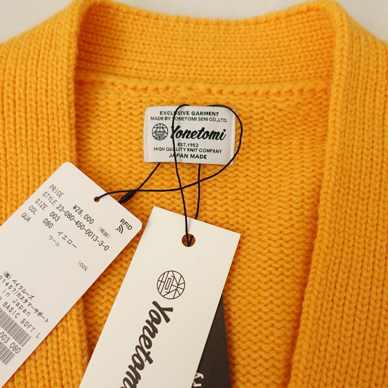 美品/定価3万】ヨネトミ YONETOMI NEW BASIC *ソフトラムウールニット