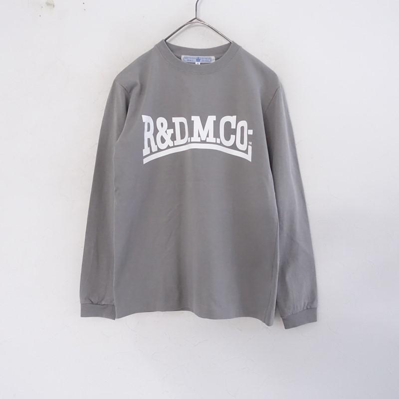 オールドマンズテーラー R&D.M.Co- *ロゴプリント長袖シャツ*S綿天竺