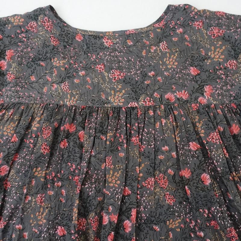aranciato別注/美品/定価1.4万】ソイル soil *コットンシルクフラワー 