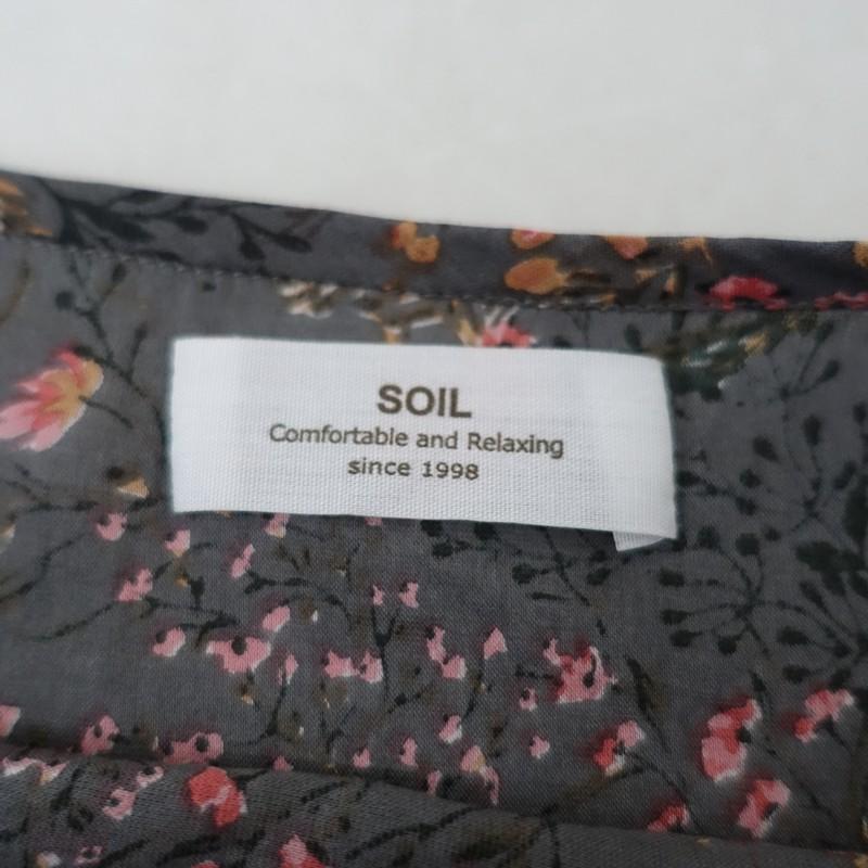 aranciato別注/美品/定価1.4万】ソイル soil *コットンシルクフラワー 