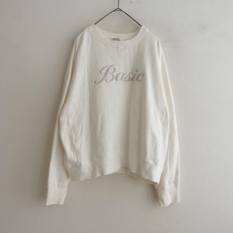 CLOTH&CROSS 【定価1.9万】クロス＆クロス *Basic アップリケ刺しゅう 