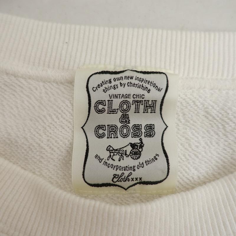 CLOTH&CROSS 【定価1.9万】クロス＆クロス *Basic アップリケ刺しゅう