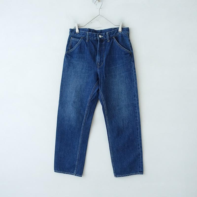 アーツアンドサイエンス デニムパンツ インディゴブルー テーパード