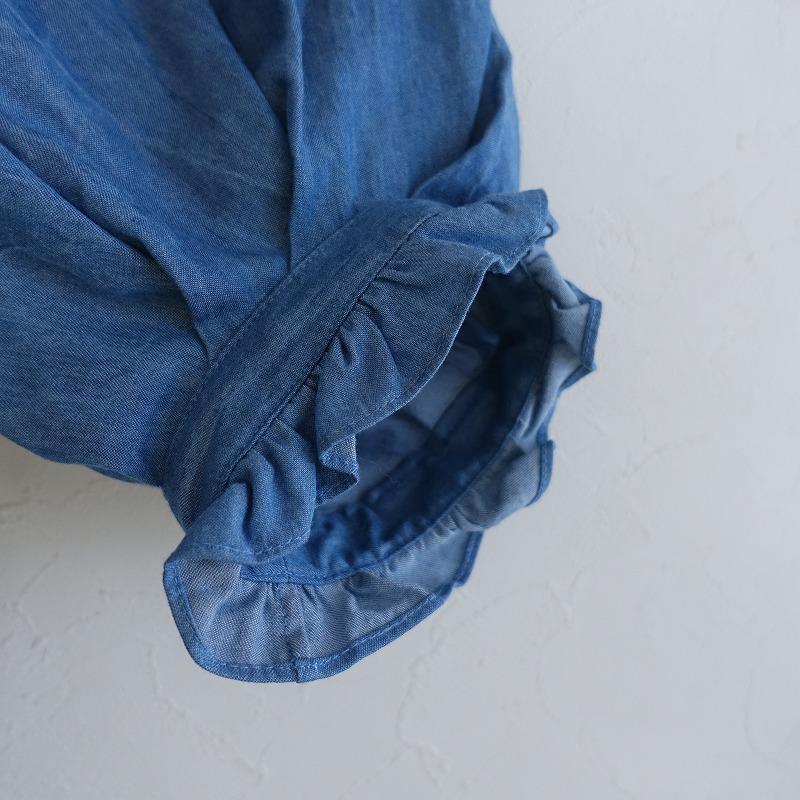 2024/定価3.3万】ペールジュート Pale Jute *クラシックフリルシャツ*M 