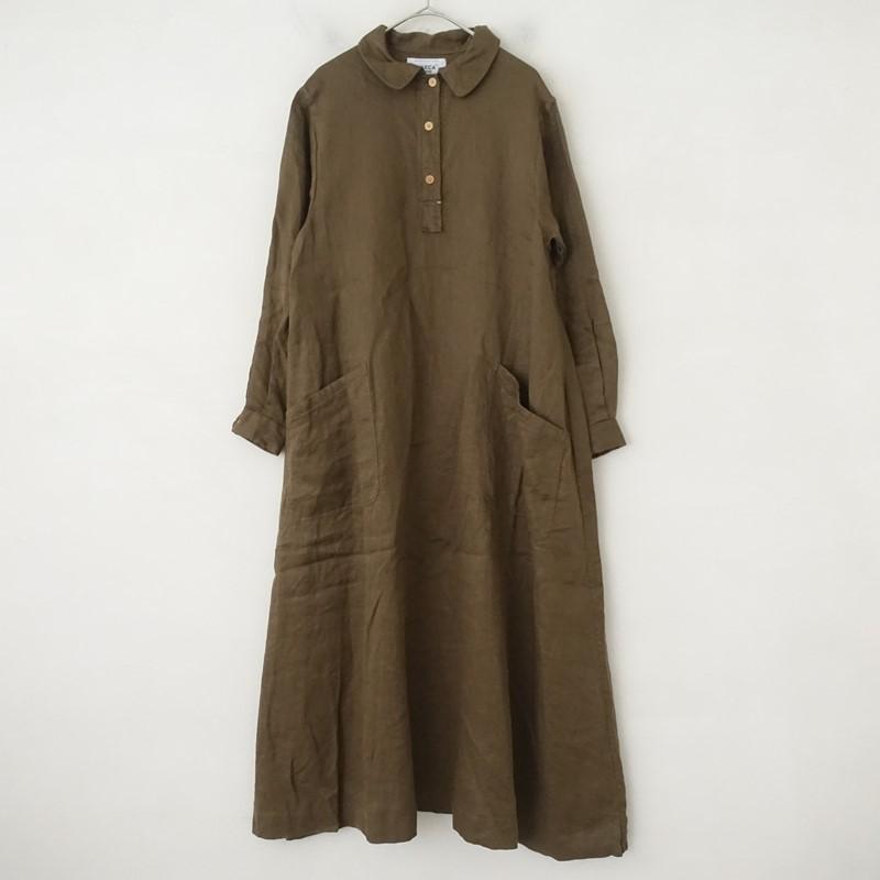 ⭐︎ヤエカ　ワンピース　Mサイズ　ブラウン 2025年最新】YAECA レディース ロングワンピースの人気アイテム - メルカリ