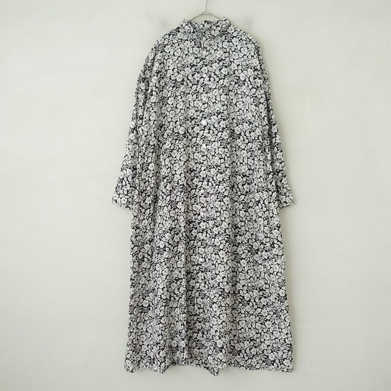 美品✨オールドマンズテーラー　花柄ワンピース　リネン 専用☆オールドマンズテーラー 花柄 リネン シャツ ワンピース 麻 フラワー