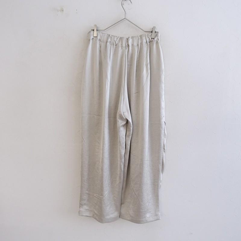 ●美品● ミズイロインド mizuiroind ワイドカーゴパンツ 美品/2025/SS/定価1.9万】ミズイロインド mizuiro-ind *サテンワイド