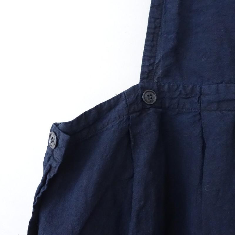 2025/定価4.8万】ネストローブ nest Robe *リネン墨インディゴ染め