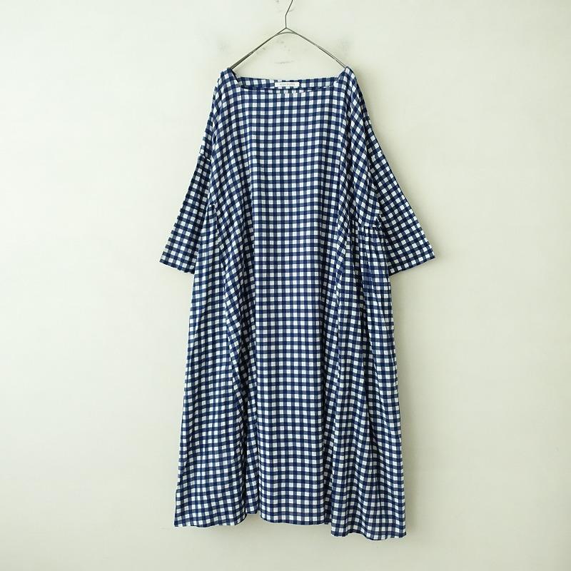 定価3.9万】ハウスオブロータス HOUSE OF LOTUS *コットンチェック 