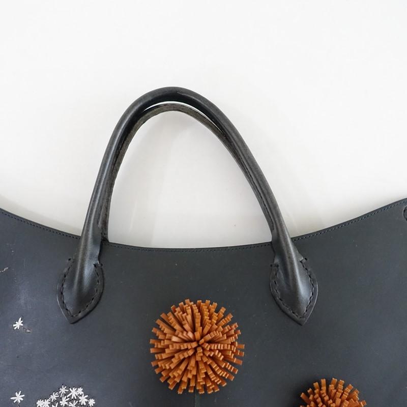 mina perhonen（ミナペルホネン） *tori bag とりバッグ*ブラック 