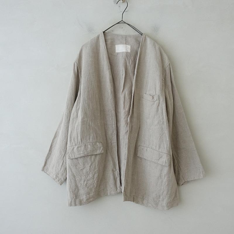 nest Robe 【定価4.9万】ネストローブ *リネンシルクツイード nest Robe 【定価4.9万】ネストローブ *リネンシルクツイード