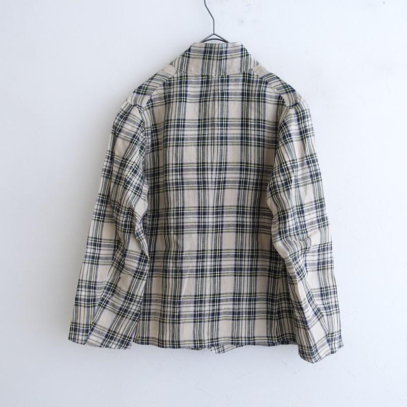 美品】オールドマンズテーラー R&D.M.Co- *リネンタータンチェック