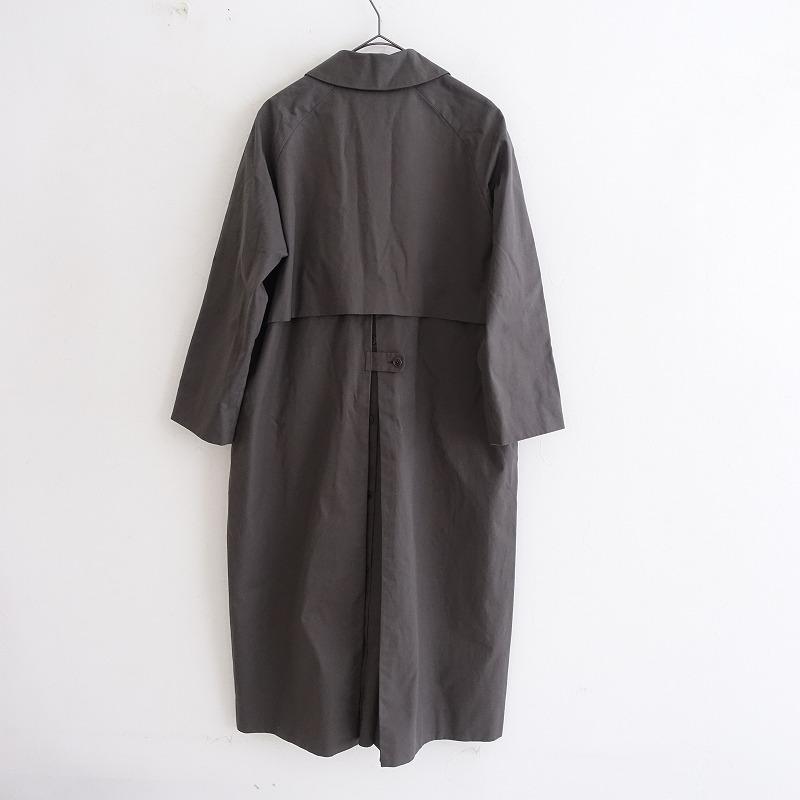 YAECA 【美品/定価8.4万】ヤエカ *ステンカラーコート ロング*S YAECA 【美品/定価8.4万】ヤエカ *ステンカラーコート ロング*S
