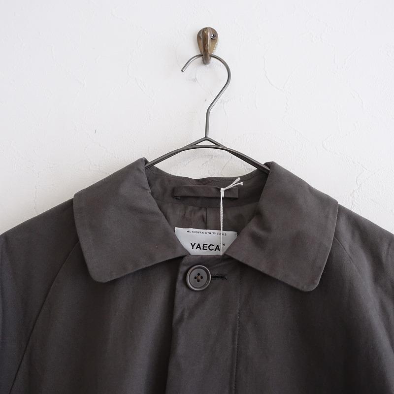 YAECA 【美品/定価8.4万】ヤエカ *ステンカラーコート ロング*S YAECA 【美品/定価8.4万】ヤエカ *ステンカラーコート ロング*S