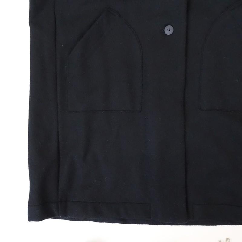 未使用/定価2.4万】TANDEY オローネ *マルカコート*黒ブラック無地