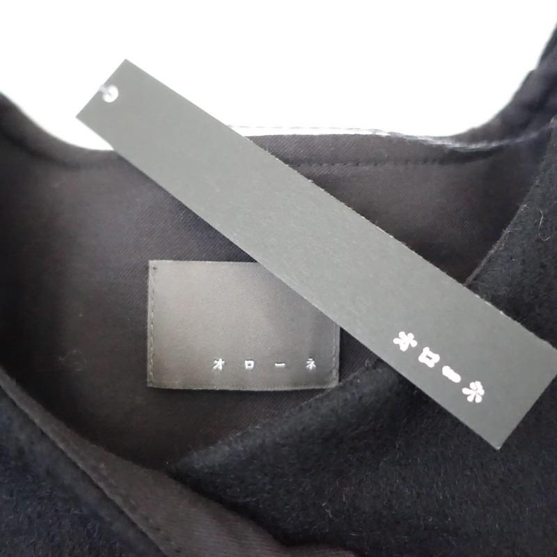 専用　⚪︎オローネ マルカコート 未使用/定価2.4万】TANDEY オローネ *マルカコート*黒ブラック無地