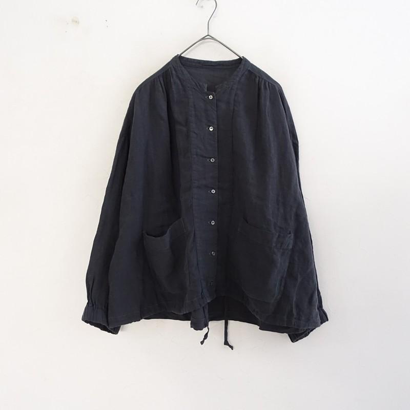 nest Robe（ネストローブ） *リネンドロストギャザーシャツジャケット 