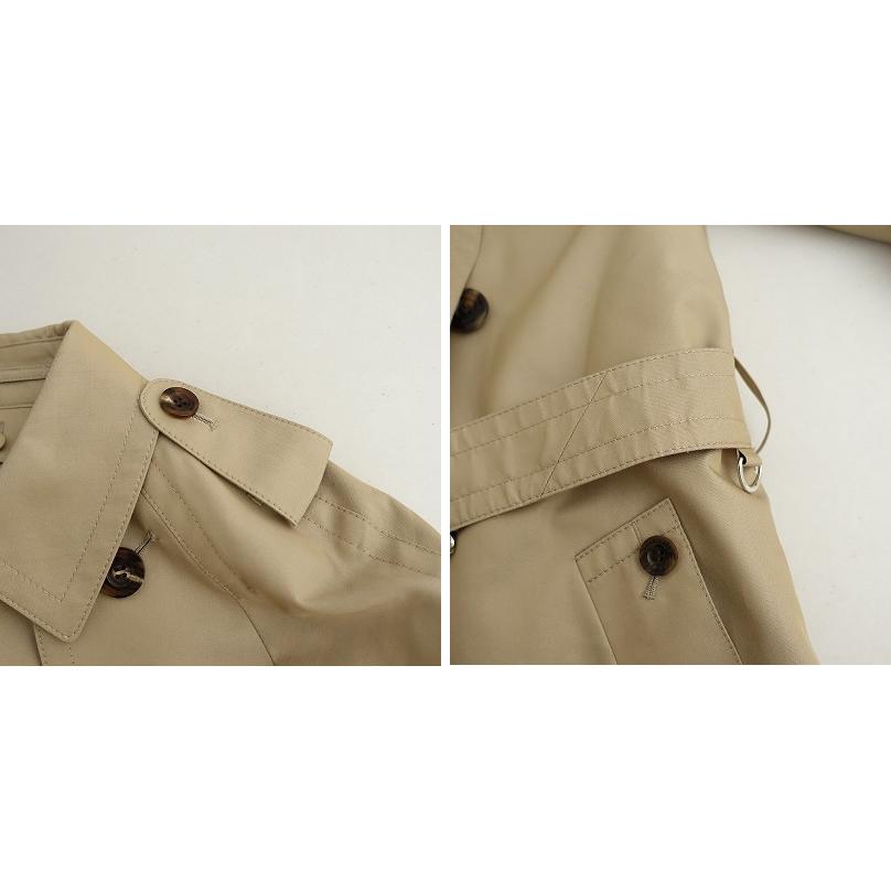 定価16.5万】アクアスキュータム Aquascutum *BASIC TRENCHCOAT LONG
