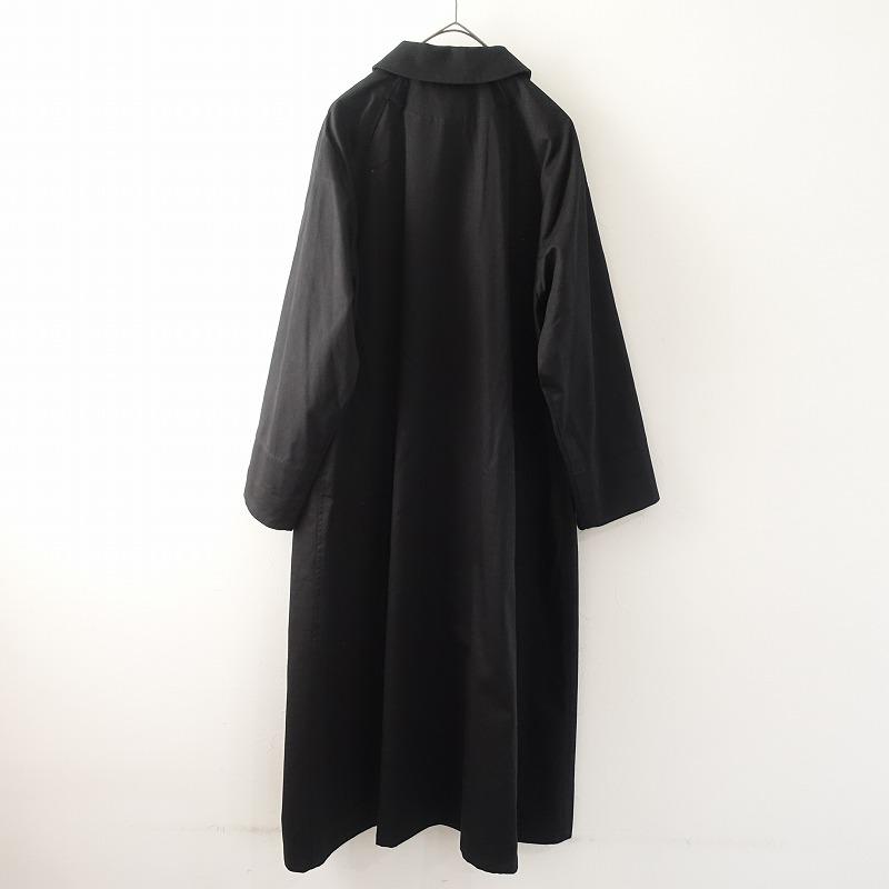 mizuiroind ミズイロインド ギャザー ワイドコート ロングコート 未使用/2024AW/定価3.1万】ミズイロインド mizuiro-ind *ステンカラー