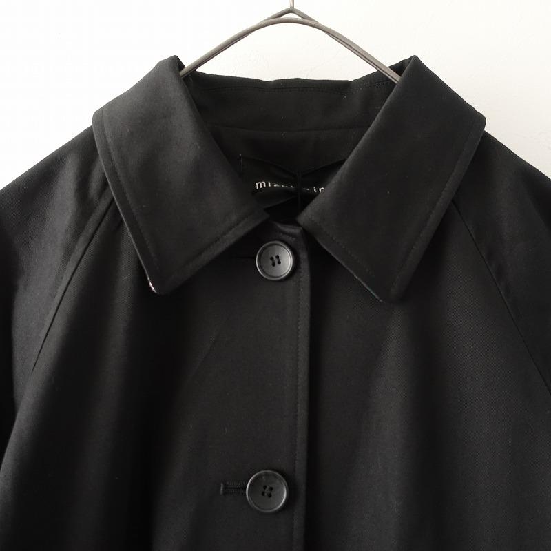 未使用/2024AW/定価3.1万】ミズイロインド mizuiro-ind *ステンカラー