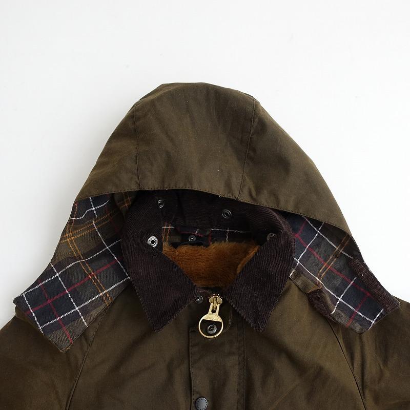 バブアー Barbour *BEAUFORT フード付きワックスドコットン