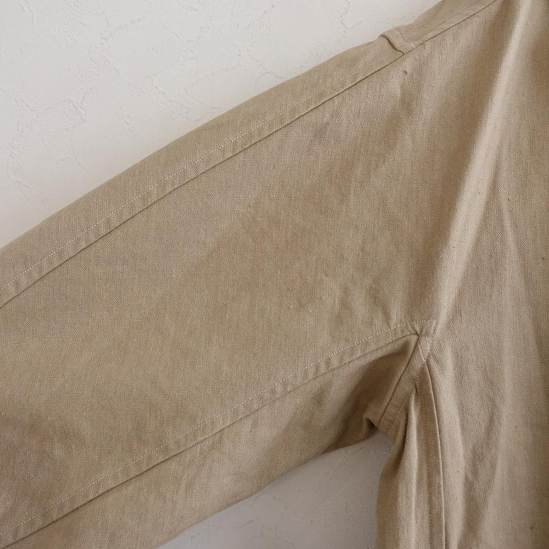 susuri 【美品/定価7.1万】ススリ *ヤーンコート*1リネン susuri 【美品/定価7.1万】ススリ *ヤーンコート*1リネン