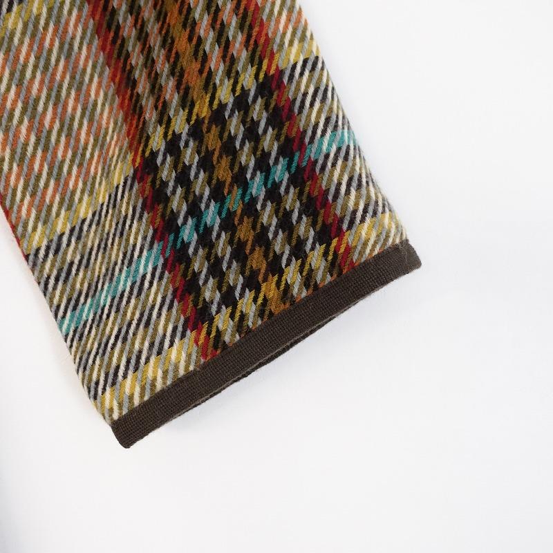 Lois CRAYON ロイスクレヨン *チェックAラインシングルコート*M Lois CRAYON ロイスクレヨン *チェックAラインシングルコート*M