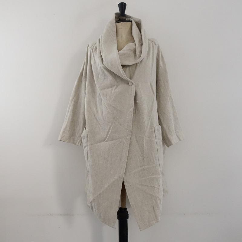 フォグリネンワーク fog linen work *リネンウール混フーデッド フォグリネンワーク fog linen work *リネンウール混フーデッド