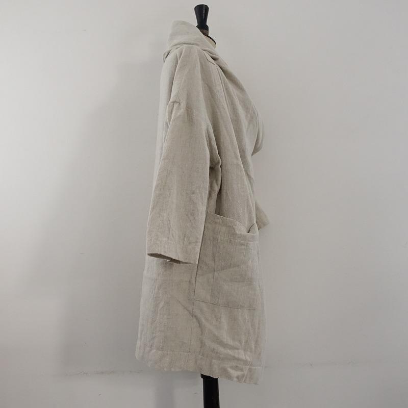 フォグリネンワーク fog linen work *リネンウール混フーデッド フォグリネンワーク fog linen work *リネンウール混フーデッド