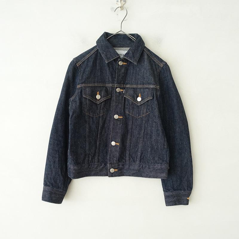 YAECA 【定価2.8万】ヤエカ *16-12W デニムジャケット*Sコットン YAECA 【定価2.8万】ヤエカ *16-12W デニムジャケット*Sコットン