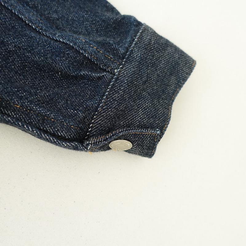 YAECA 【定価2.8万】ヤエカ *16-12W デニムジャケット*Sコットン YAECA 【定価2.8万】ヤエカ *16-12W デニムジャケット*Sコットン