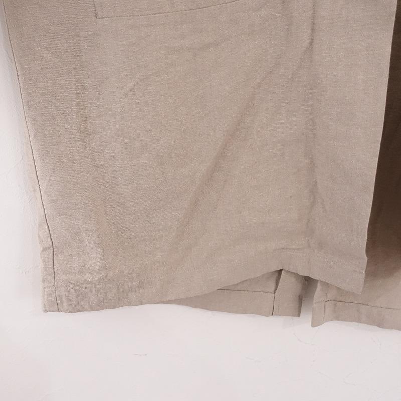 evam eva エヴァムエヴァ *シルクリネンノーカラーライト