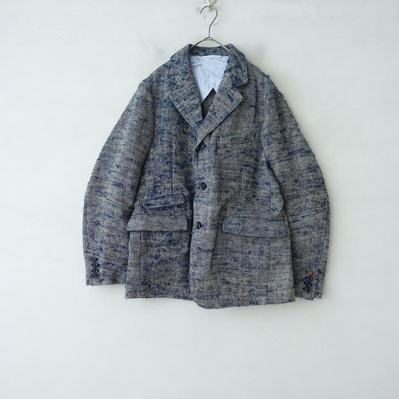 2024/美品/定価15.9万】 R45RPM *藍インドリネンシルクツイードの