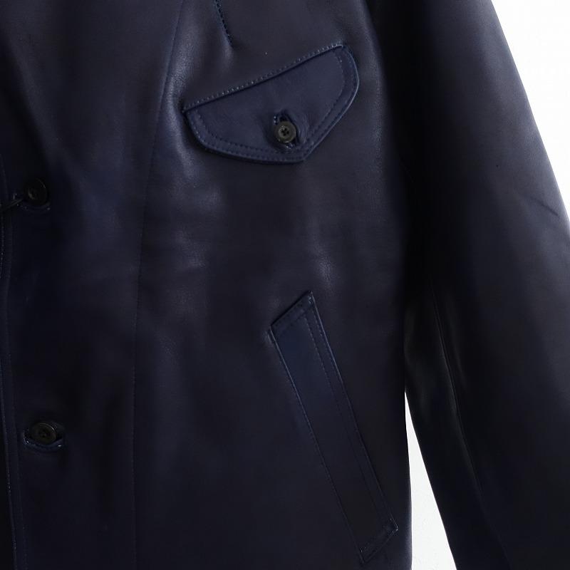 OUTIL 【未使用/定価30.8万】ウティー *MANTEAU ARDES レザーアビ