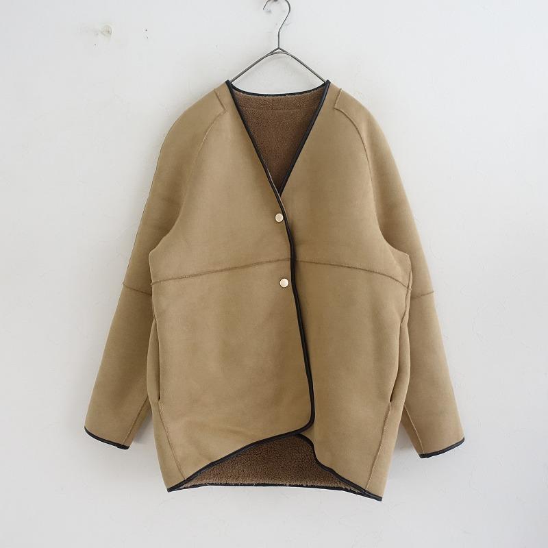 Risley リズレイ *リバーシブルムートンボアジャケットルーズフィット 