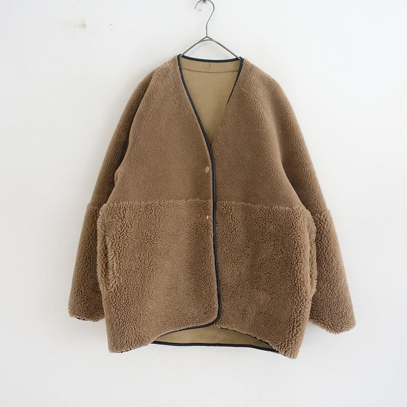 Risley リズレイ *リバーシブルムートンボアジャケットルーズフィット