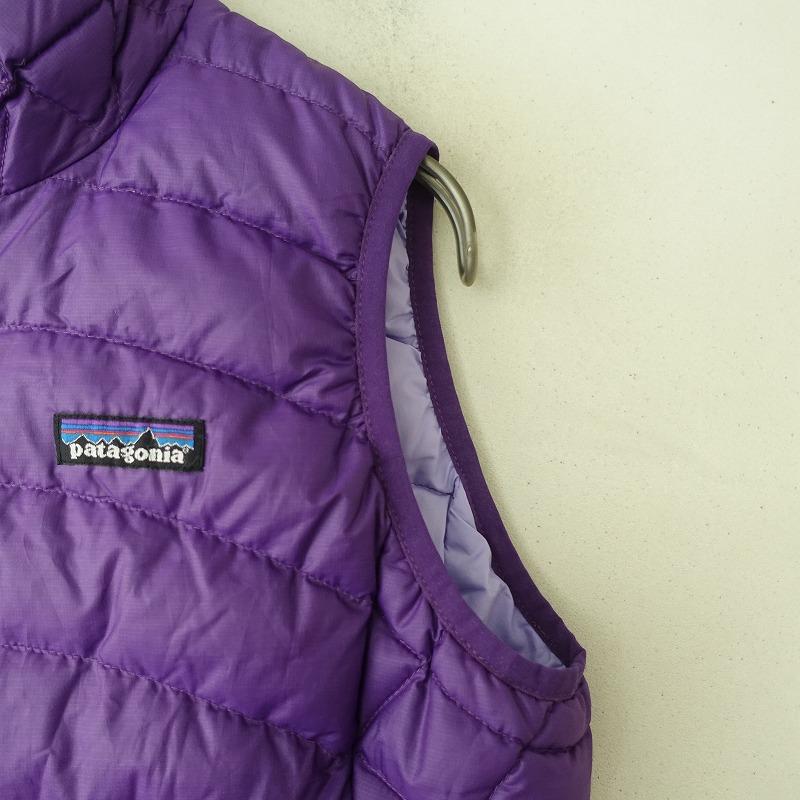 パタゴニア Patagonia *ダウンセーターベスト*XSジップアップ中綿