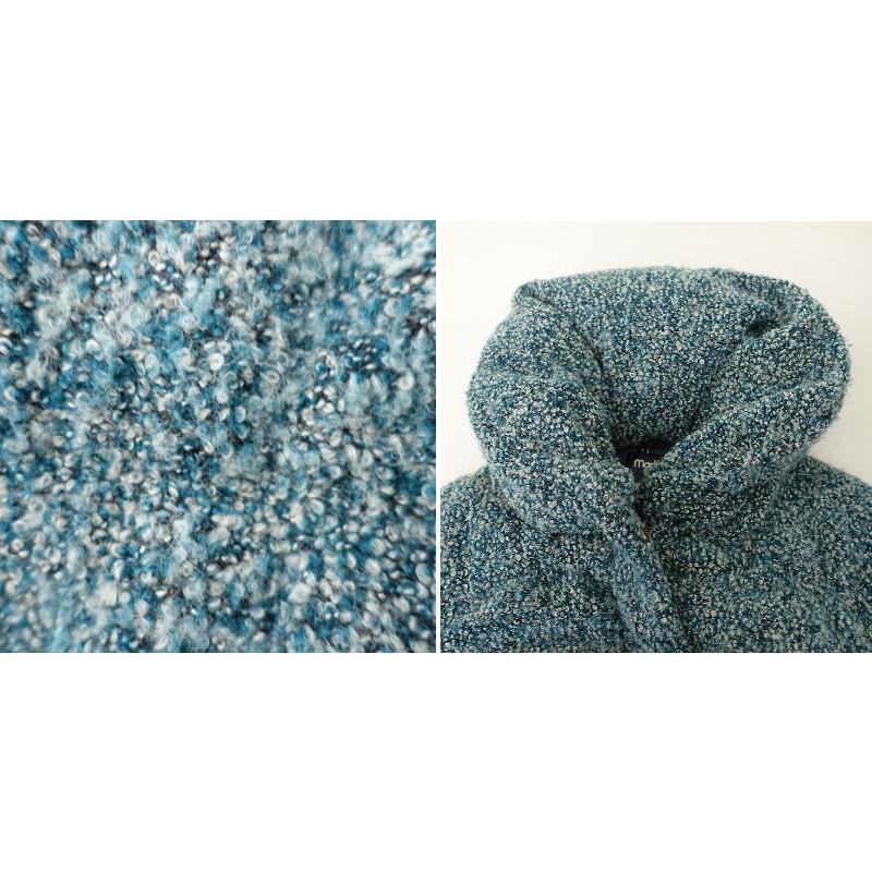 marble SUD（マーブルシュッド） *ショールカラー中綿入りジャケット