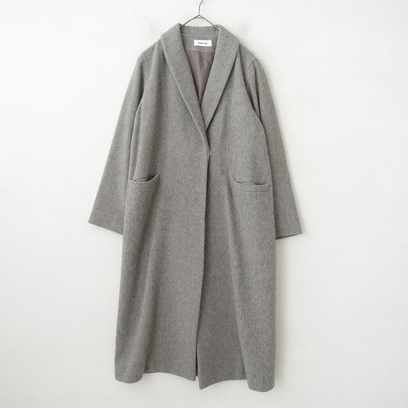 evam eva エヴァムエヴァ コート 2 グレー レディース evam eva（エヴァムエヴァ） 【定価5.1万】エヴァムエヴァ *ショール