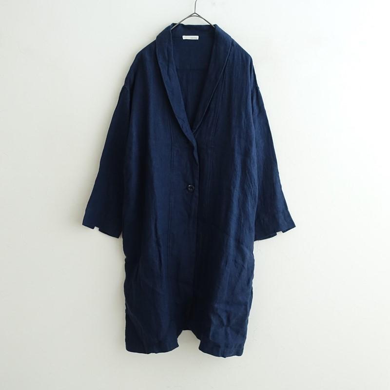 美品】リーフクリップ leaf Clip *リネンショールカラーライトコート