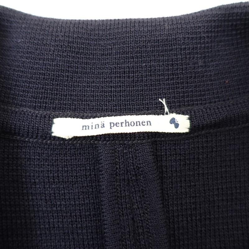 mina perhonen（ミナペルホネン） *nostalgia ニットジャケット*ウール