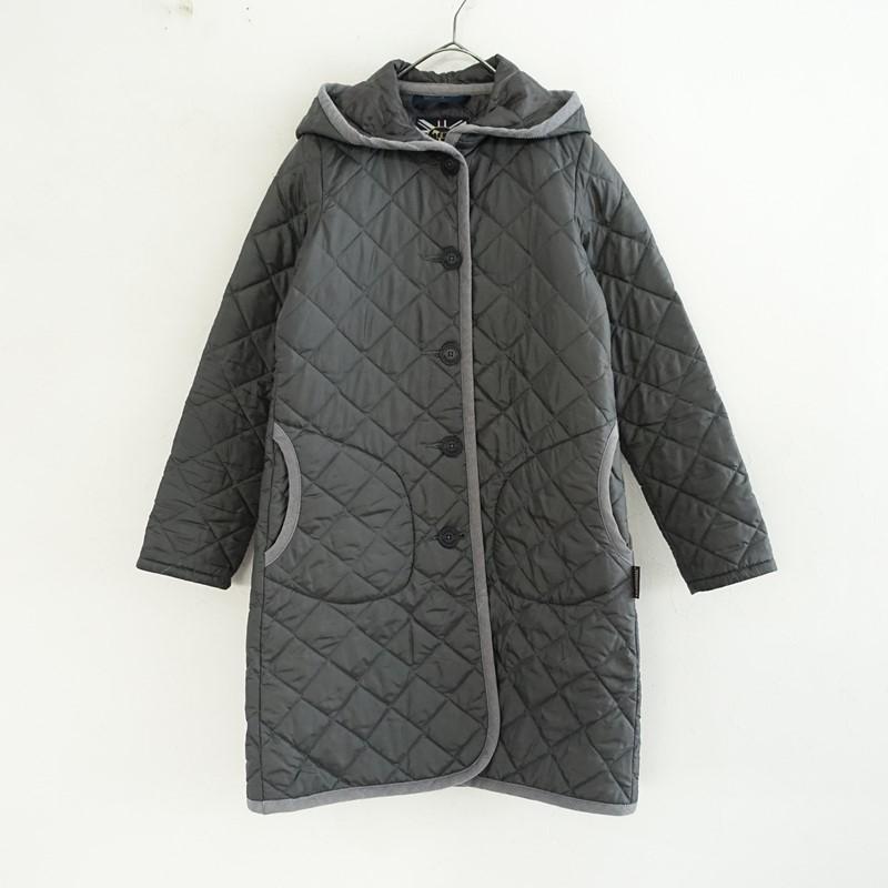 LAVENHAM（ラベンハム） *フーデッドキルティングコート*34ジャケット
