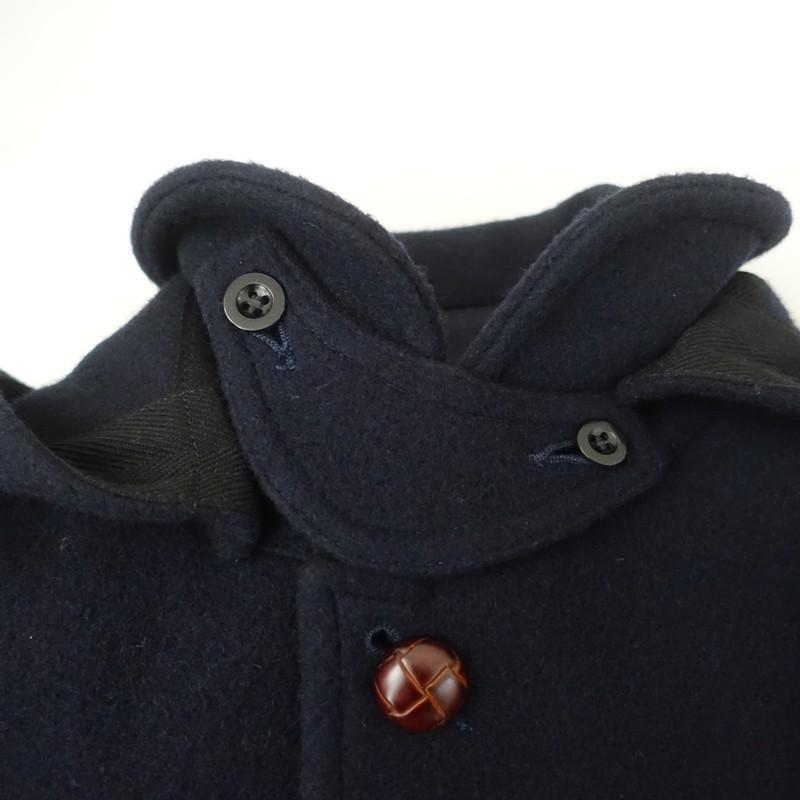 Danton（ダントン） *ウールモッサショートコート*36アウター毛混