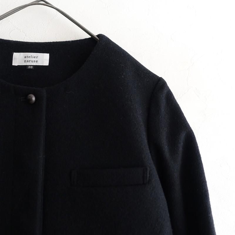 定価3.4万】アトリエナルセ atelier naruse *beaver wool no collar