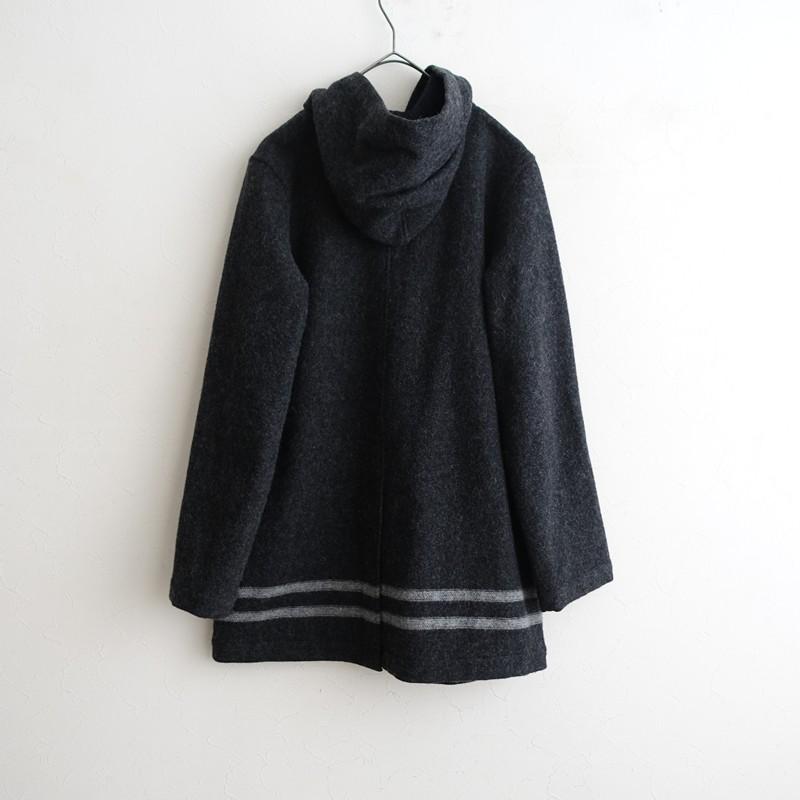 パラスパレス Pal'las Palace *フーデッドウールブレンドコート*F